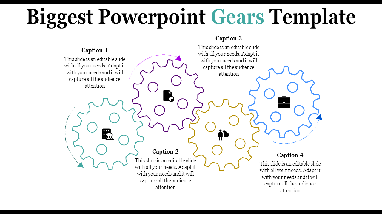 Our Collection of PPT and Google Slides Gears Template